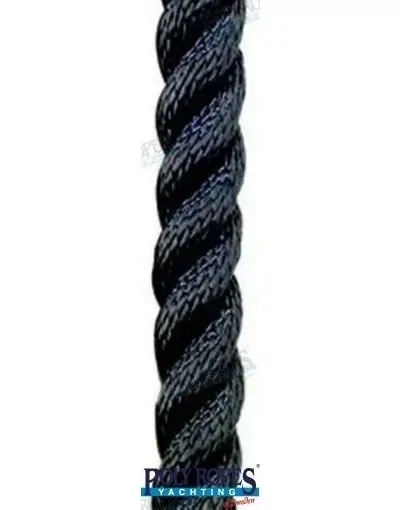 Picture of Polyester superior black 16mm - 85m - POL1210041716 - Poly Ropes - 85 - 16 - Black