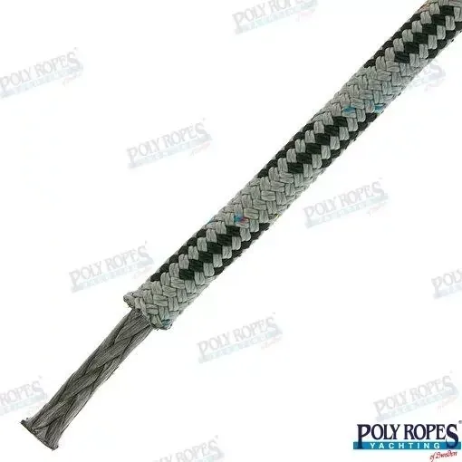 Picture of Prorace four grey/black 8mm - 150m - POL2081662608 - Poly Ropes