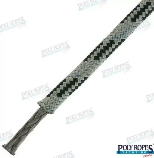 Picture of Prorace four grey/black 12mm - 165m - POL2081662912 - Poly Ropes