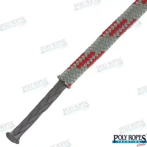 Picture of Prorace four grey/red 6mm - 185m - POL2082663106 - Poly Ropes