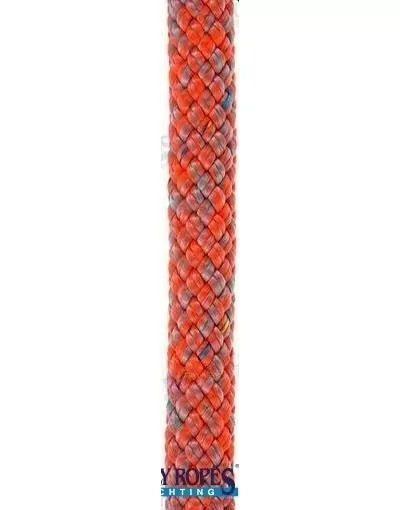 Picture of Poly - braid - 32 8mm grey/orange - 150m - POL2083812608 - Poly Ropes