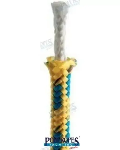 Picture of Racing - 2002 5mm yellow/blue - 100m - POL2246912050 - Poly Ropes - 100 - 5 - YelloW - Blue