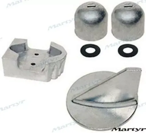 Picture of Aluminium anode kit mercruiser - CMALPHAGEN1KITA - Martyr