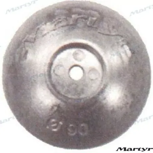 Picture of Zinc rudder anode 110 mm - CMF110 - Martyr