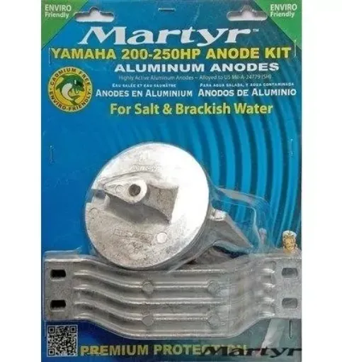 Picture of Aluminium anode kit yamaha - CMY200250KITA - Martyr