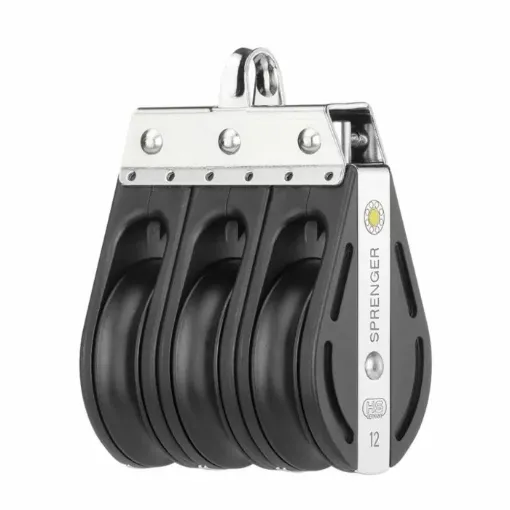 Picture of Max.12mm triple rope pulley - HS Sprenger