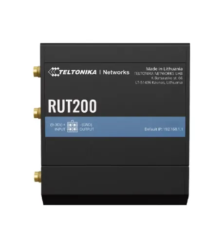 Picture of Teltonika - Rut200 (Modulo Quectel Ec200A - Eu ) - Compact, Cost - Effective And Powerful Industrial Lte Router For Professional Applications - Teltonika