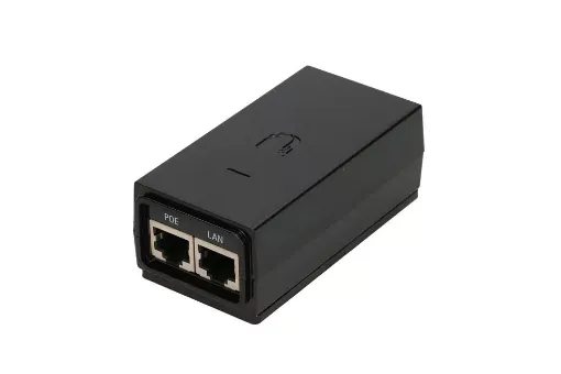 Picture of POE - 24 - 12W - G POE - 24G Passive POE Adapter Eu, 24V 0.5A, Esd Prot, 12W, Gigagbit Eth. - Ubiquiti