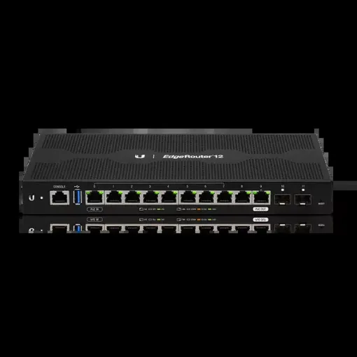 Picture of Er - 12 Edgerouter 12 Er - 12 - 10X Gigabit Router With POE Passthrough, 2X Sfp - Ubiquiti