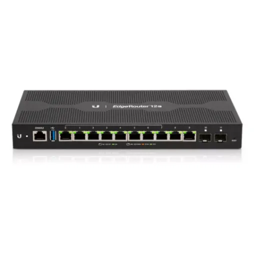 Picture of Er - 12P Edgerouter 12 Er - 12P - 10X Gigabit Router, 24V POE On All RJ45, 2X Sfp - Ubiquiti