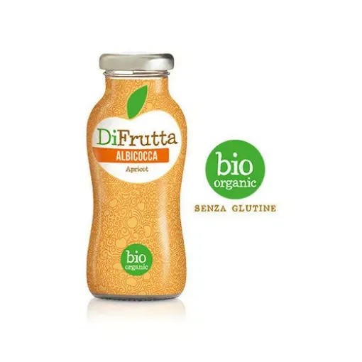 Picture of Organic Apricot Fruit Juice Difrutta - 200ml x 24