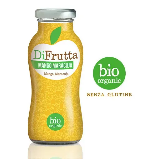 Picture of Organic Mango Maracuja Fruit Juice Difrutta - 200ml x 24