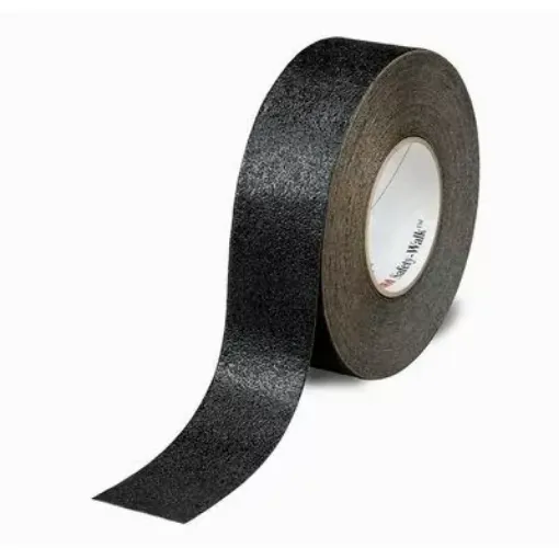 Picture of 3M safety - walk high aggressive anti - slip strip black - Black - 51mm x 18,3m - 3M