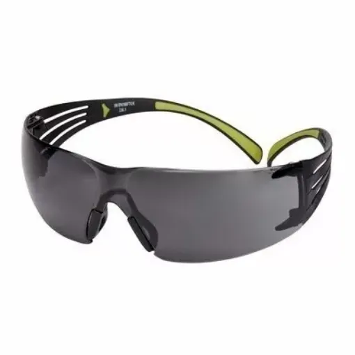 Picture of 3M securefit safety glasses, gray lenses, anti - scratch, anti - fog, sf402as/af - eu. - Black - 3M