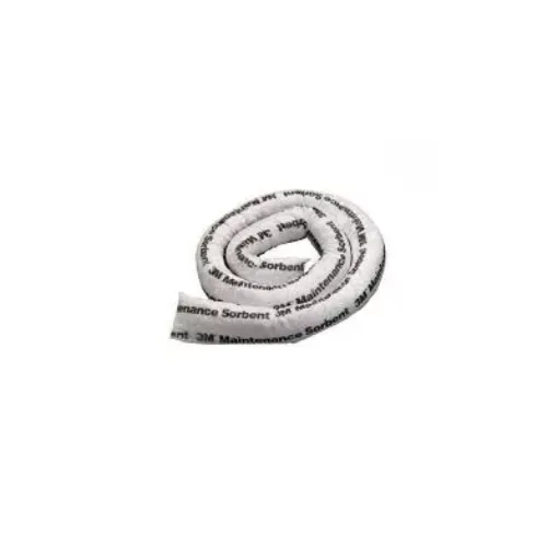 Picture of Hydrocarbon absorbent cord - White - 4 Units - 200mm x 3m - 3M