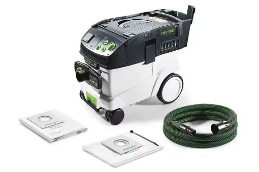 Picture of Cleantec ctm 36 e ac hd mobile suction system - 3.5m - Festool