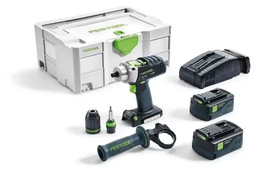 Picture of Quadrivepdc 18/4 li 5,2 - plus battery percussion drill drill - Festool