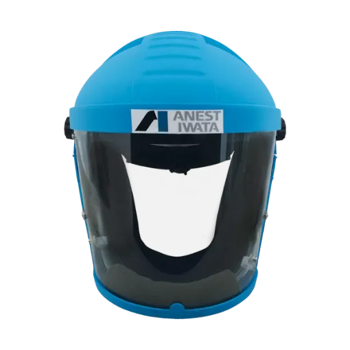 Picture of Full face protection mask - Blue - Iwata