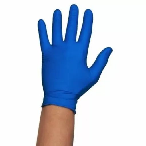 Picture of Blue nitrile gloves - Blue - M - 100 units - Marca blanca