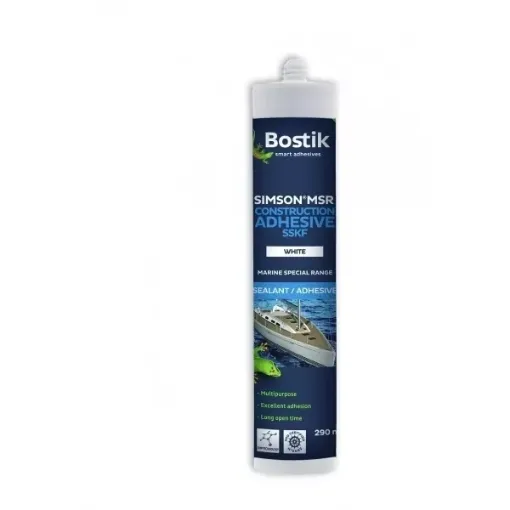 Picture of Bostik msr construction adhesive sskf - White - 400ml - Bostik