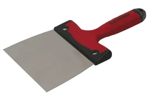 Picture of Stainless steel filling spatula. bimaterial - 14cm - 3 units - Nespoli Group