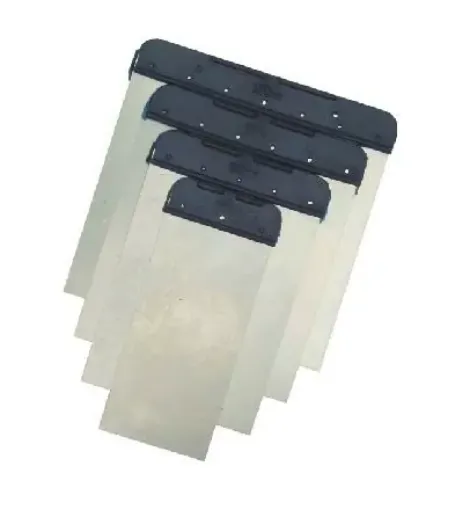 Picture of Set 4 spatulas emplastecer eco flexibles steel - Blue - 4 units - Nespoli Group