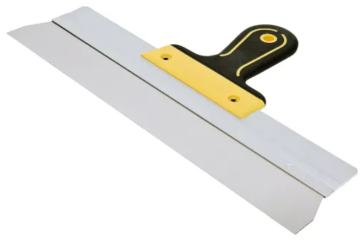 Picture of Inox spatula for projected plaster - 350mm - 3 units - Nespoli Group