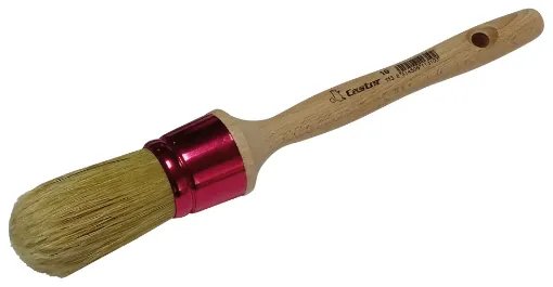 Picture of Red virola pressed brush - 70mm - 12 units - Nespoli Group