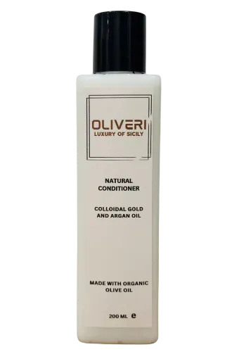 Picture of Natural Conditioner - Colloidal Gold & Argan Oil - 200ml - Box of 10 - Oliveri Luxury of Sicily