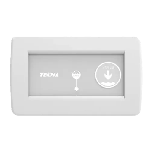 Picture of Design and Flexi Line Control panel all in one 2 buttons - Tecma