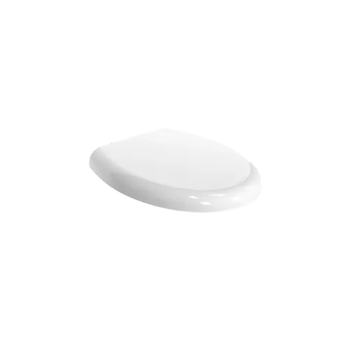 Picture of Silence plus/2G thermosetting seat, white - Tecma