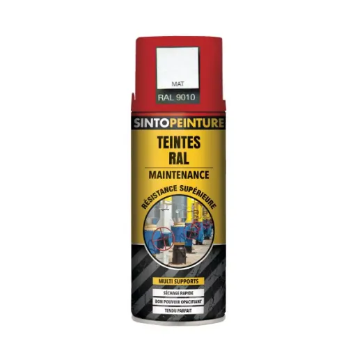 Picture of Aerosol paint - White matt - 400ml - Sinto