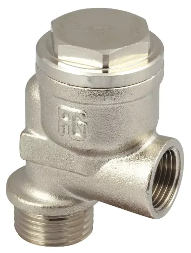 Picture of Chrome brass anti - siphon 1/2' - 3/8' m/f - Guidi