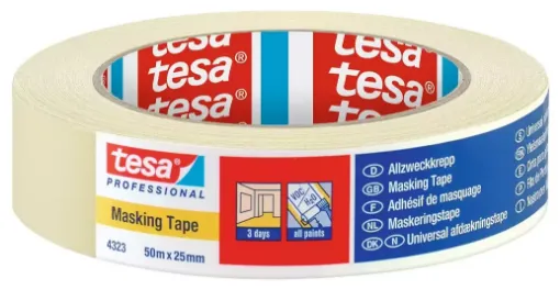 Picture of Masking tape - Cream - 50x25mm - Tesa