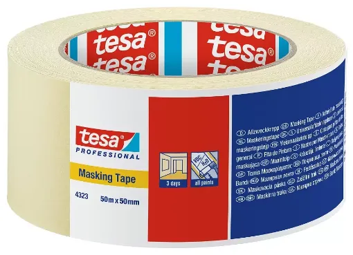 Picture of Masking tape - Cream - 50x50mm - Tesa