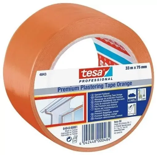 Picture of Masking tape - Orange - 33x50mm - Tesa