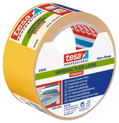 Picture of Double sided tape - White - 5x50mm - Tesa