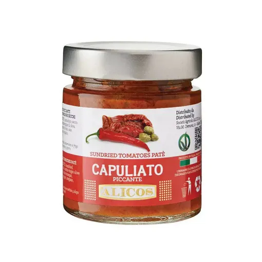 Picture of Spicy Sun - dried Tomatoes Patè "Capuliato" - Alicos