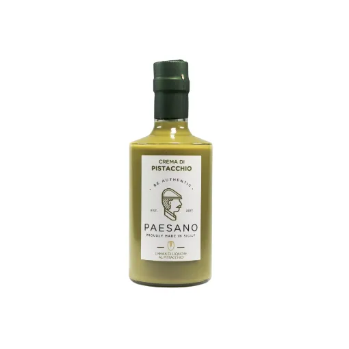 Picture of Crema di Liquore al Pistacchio single bottle - 500ml - Paesano