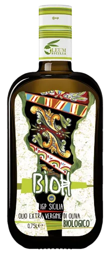 Picture of Extra virgin Olive oil BIO IGP sicily - Glass bottle - 750ml x 6 - Oleum Sicilia - 750ml