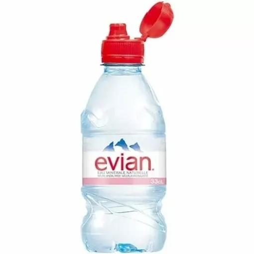 Picture of Evian natural mineral water sporting cork - 330ml x 24 - Evian - 330ml