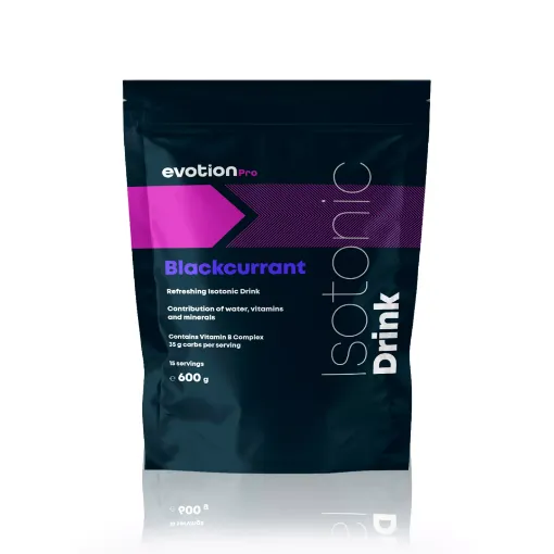 Picture of Isotonic Drink Energy + Vitamins + Electrolytes Blackcurrant flavor 600g Evotion Pro