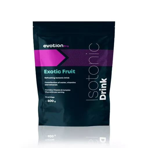 Picture of Isotonic Drink Energy + Vitamins + Electrolytes Exotic fruit flavor 600g Evotion Pro - 600g - Evotion Pro Healthline Nutrition