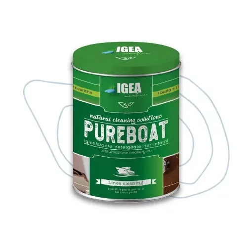 Picture of PureBoat sanitizer for cleaning boat interior space 20 refills of 5g IGT001 IGEA Nautica - 1kg