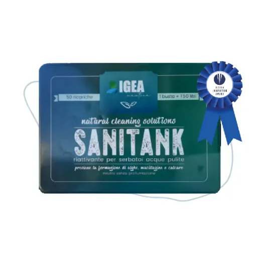 Picture of SaniTank sanitizer for freshwater tanks 50 x 30g refills IGQ010 IGEA Nautica - 1.5kg