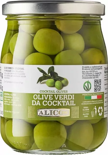 Picture of Green Sicilian cocktail olives