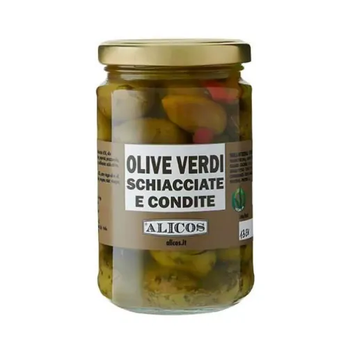 Picture of Crushed and seasoned evrdi olives