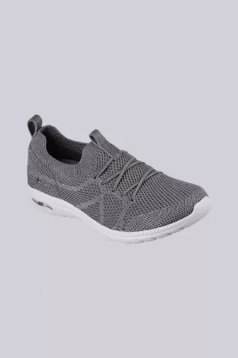 Picture of Skechers Ladies Arch Fit Flex Slip-On - Charcoal - 11/41 - Skechers