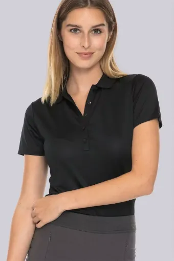 Picture of Ladies Liquid's Performance Polo - Black - L - Liquid Yacht Wear