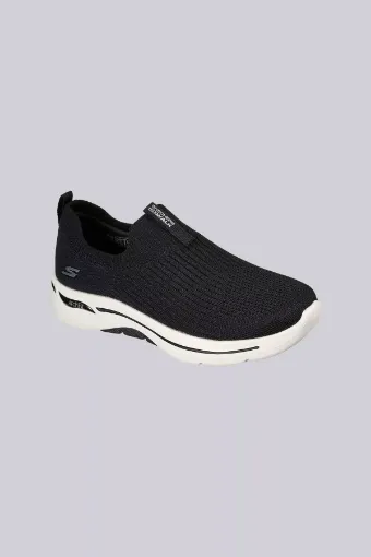 Picture of Skechers Ladies GO Walk Arch Fit - Iconic, Slip-On Trainer - Black - 10/40 - Skechers